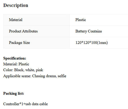 Mobile Phone Bluetooth Remote Control WEM Support (www.WEM.support)