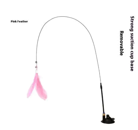 Toy Cat Teaser Stick WEM Support (www.WEM.support)