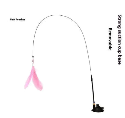 Toy Cat Teaser Stick WEM Support (www.WEM.support)