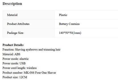 Multifunctional Lipstick Shaver