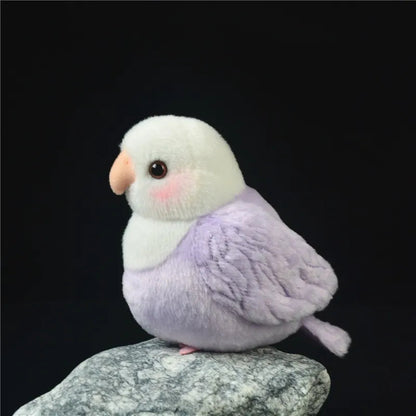 Cute Peony Parrot Plush Toy – Adorable and Stress-Relieving Companion HejK.com