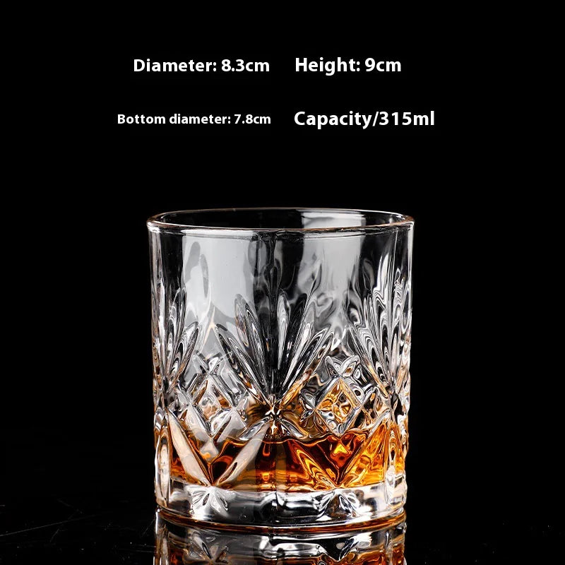 Crystal Whiskey Shot Glass Set WEM Support (www.WEM.support)