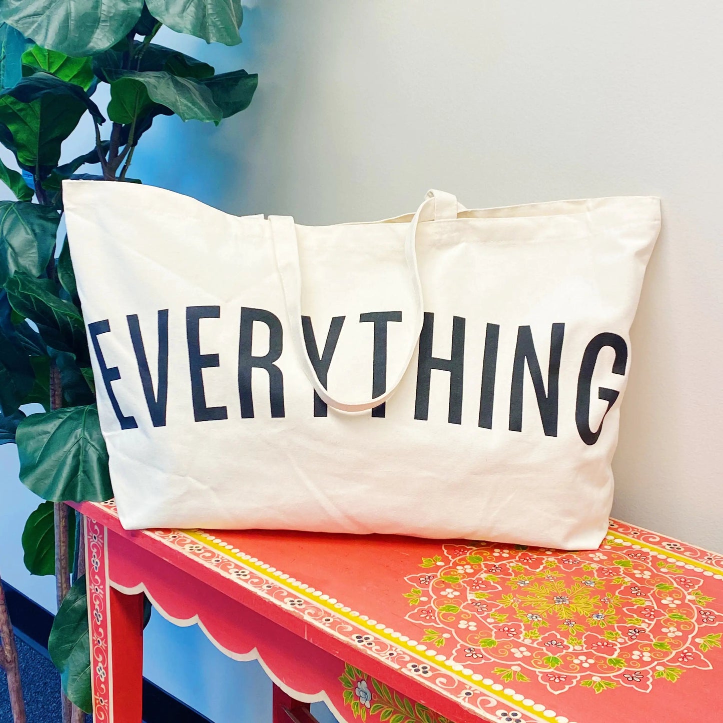 For Everything Canvas Tote WEM Support (www.WEM.support)