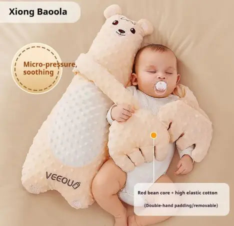 Baby Sleep Aid Soothing Hand Pillow WEM Support (www.WEM.support)