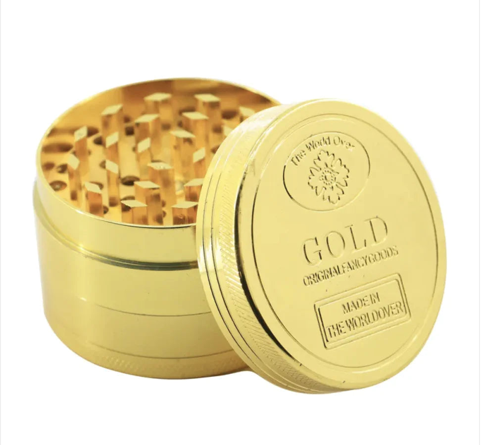 Minimalist 4-Layer Zinc Alloy Grinder WEM Support (www.WEM.support)