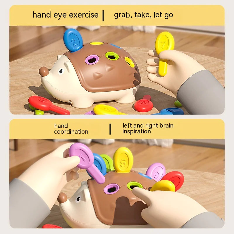 "Smart Hedgehog Toddler Toy