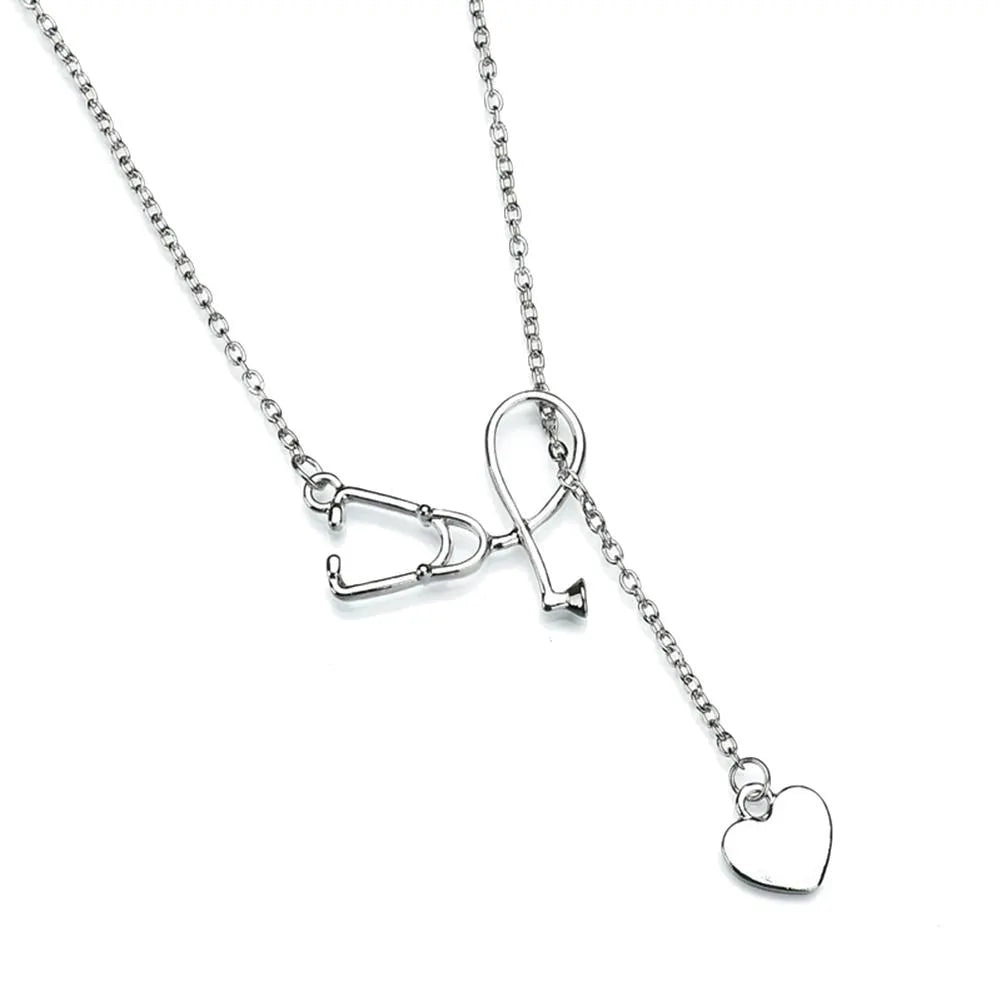 Fashion Women Necklaces Stethoscope WEM Support (www.WEM.support)