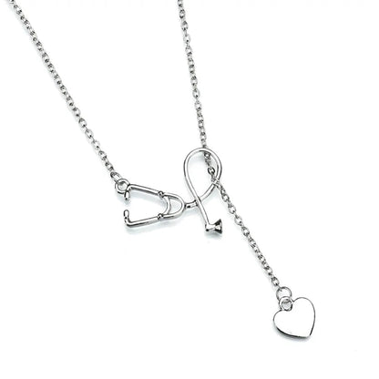 Fashion Women Necklaces Stethoscope WEM Support (www.WEM.support)