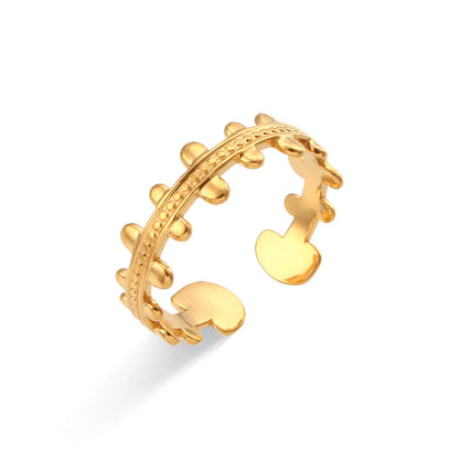 Niche Woven Stainless Steel Ring