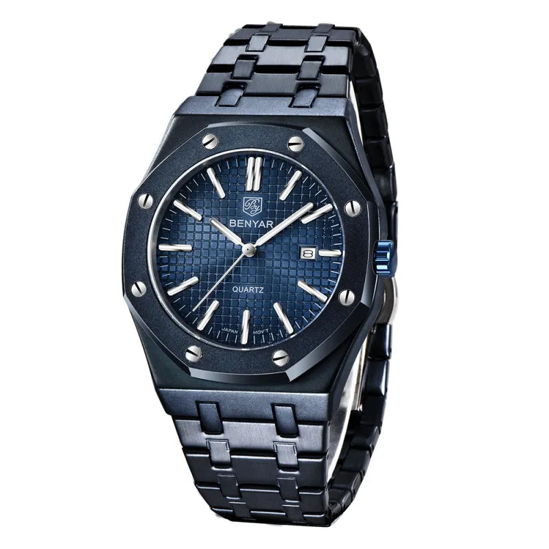 BENYAR Waterproof Quartz Watch WEM Support (www.WEM.support)