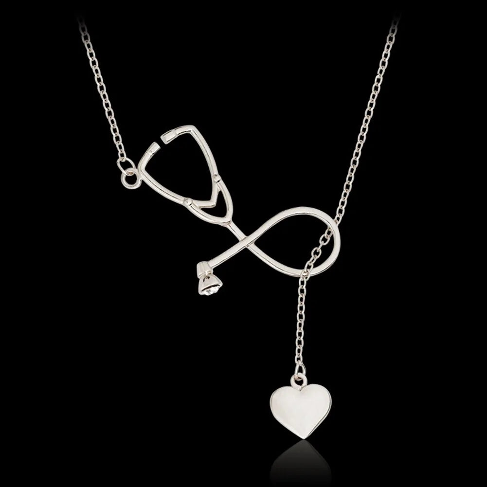 Fashion Women Necklaces Stethoscope WEM Support (www.WEM.support)