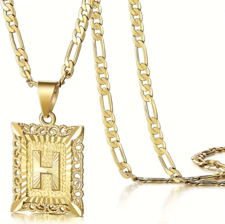 Elegant Initial Pendant – Modern UniStyle HejK.com Marketplace LLC