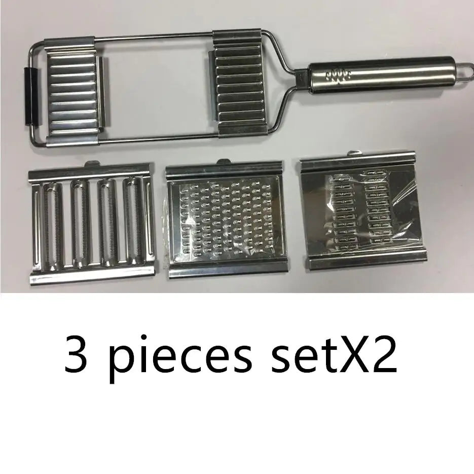 Stainless Steel Grater, Vegetable And Fruit Slicer, Peeler WEM Support (www.WEM.support)