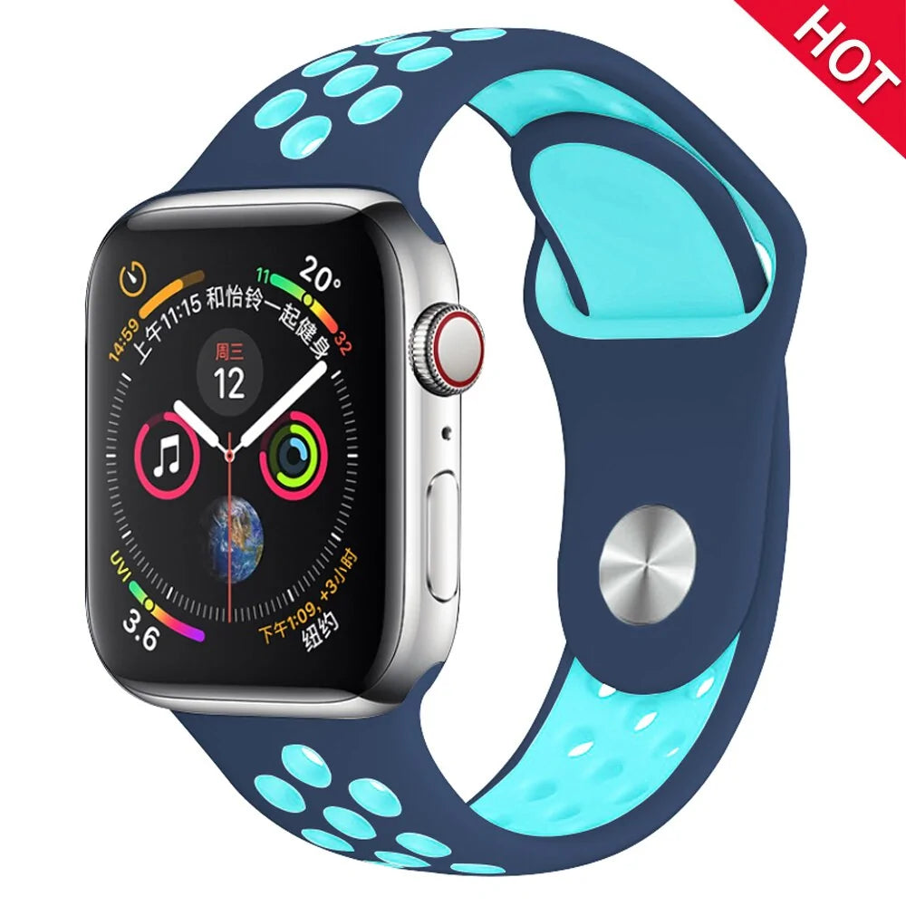 Soft Silicone Replacement Sports Strap WEM Support (www.WEM.support)