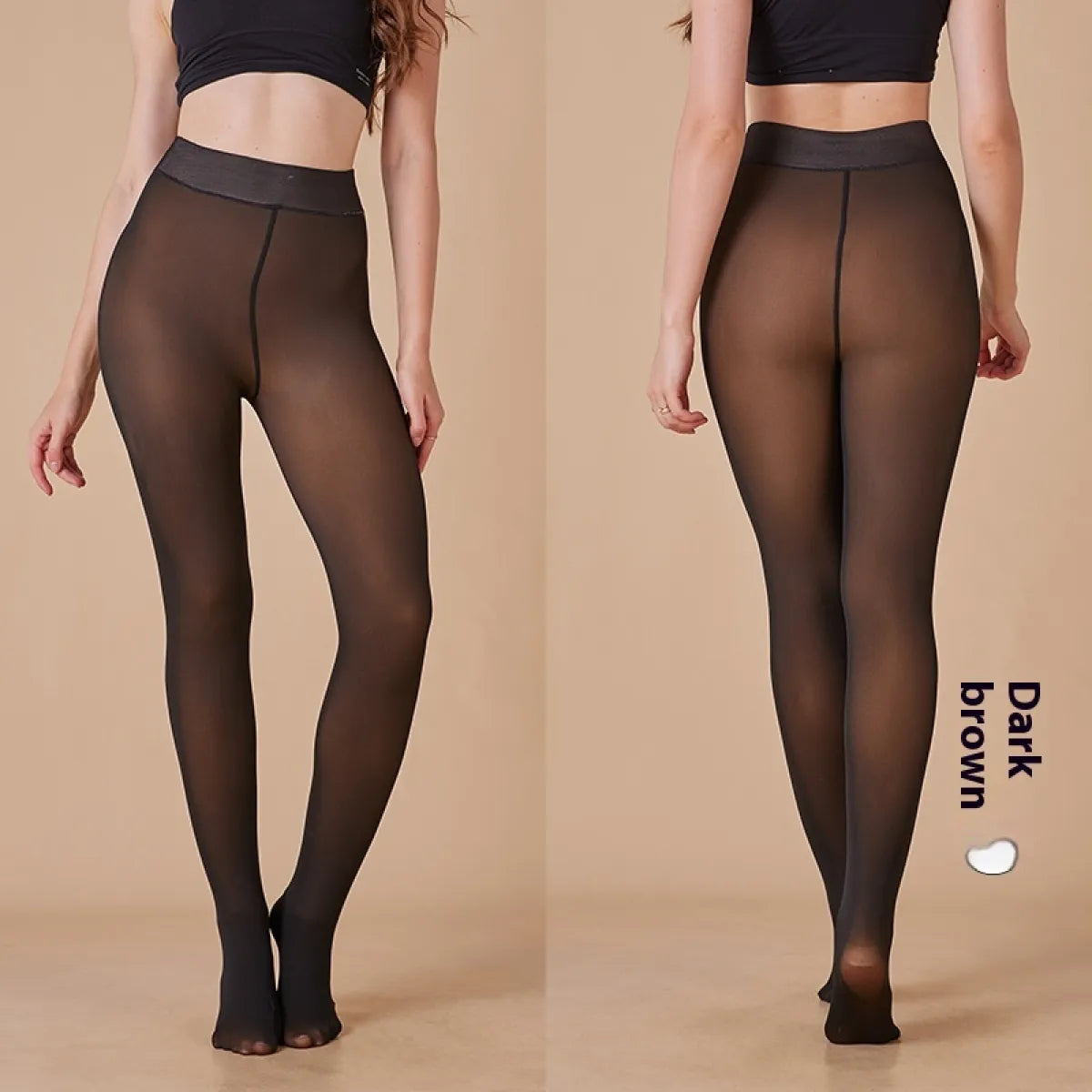 Sheer Fleece-Lined Leggings WEM Support (www.WEM.support)