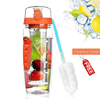 32 OZ Frucht-Infuser-Trinkflasche WEM Support (www.WEM.support)