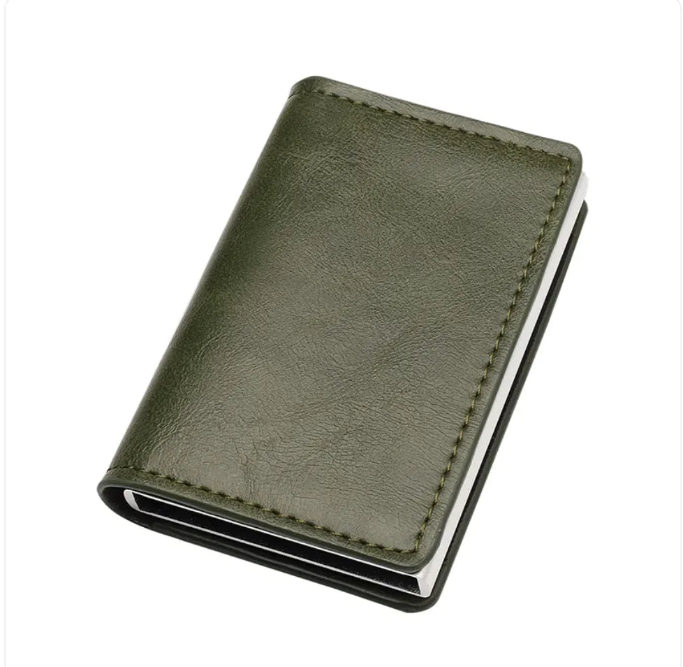Auto-Flex Aluminum Alloy Card Holder Wallet WEM Support (www.WEM.support)