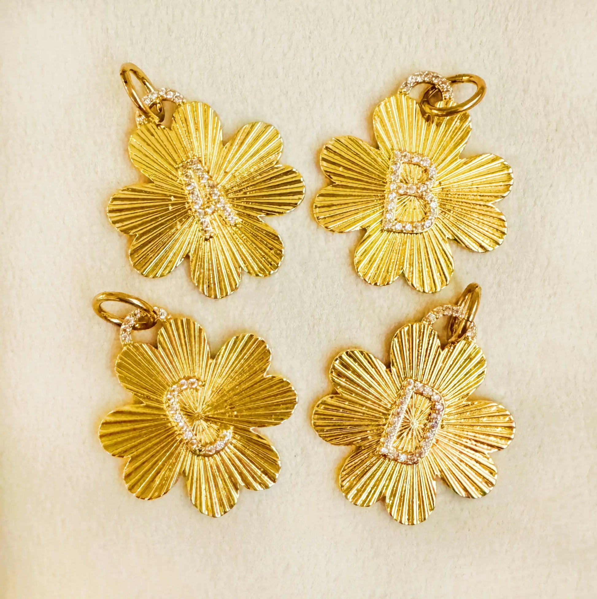 Clover Charm Initial Charm WEM Support (www.WEM.support)