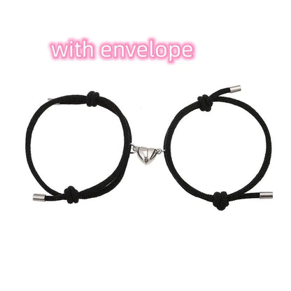 Simple Nylon Love Magnetic Bracelet WEM Support (www.WEM.support)