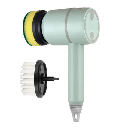PowerScrub Electric Cleaning Brush - Multifunctional Scouring Pad WEM Support (www.WEM.support)