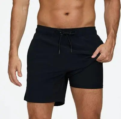 Men's Quick-Dry Double-Layer Beach Swim Trunks HejK.com
