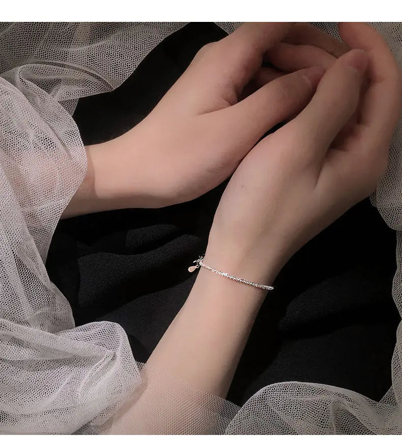 Starry Bracelet Sparkling Cauliflower Anklet Design Sense WEM Support (www.WEM.support)