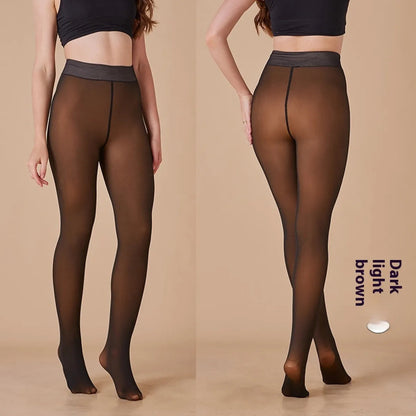 Sheer Fleece-Lined Leggings WEM Support (www.WEM.support)