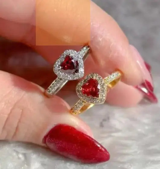 One-Stroke Couple Ring Bracelet Suit HejK.com