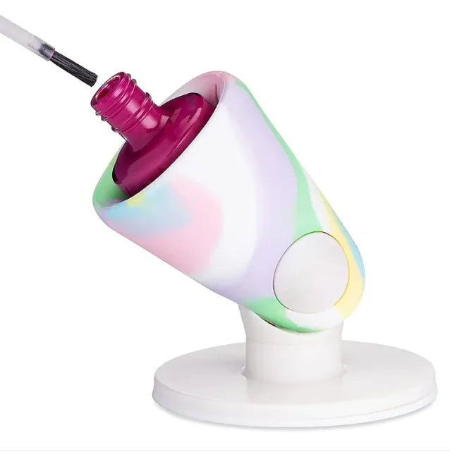 Silicone Nail Polish Bottle Holders HejK.com