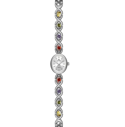 Oval Gemstone Luxury Watch HejK.com