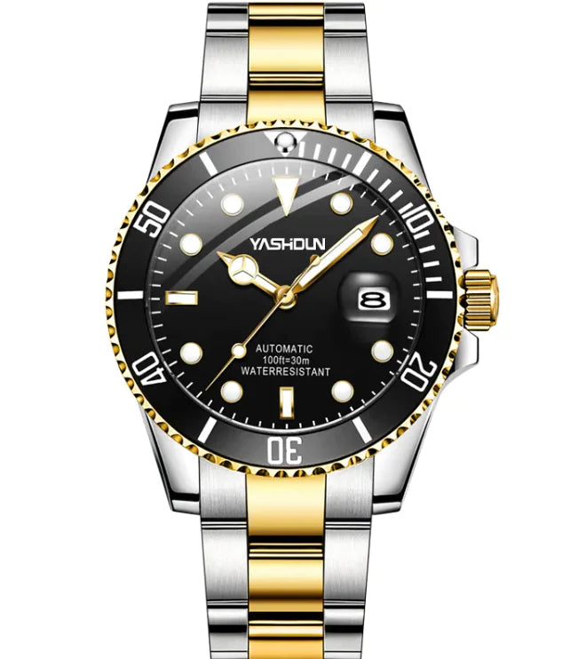 Modern Skeleton Steel Watch WEM Support (www.WEM.support)