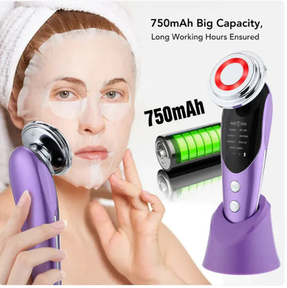 EMS Micro-current Color Light Skin Rejuvenation Instrument WEM Support (www.WEM.support)