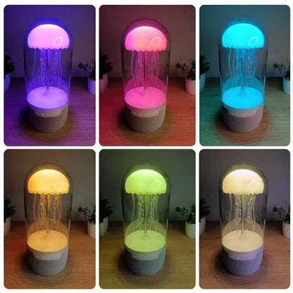 3 In 1 Creative Colorful Jellyfish Lamp Bluetooth-compatible Speaker WEM Support (www.WEM.support)
