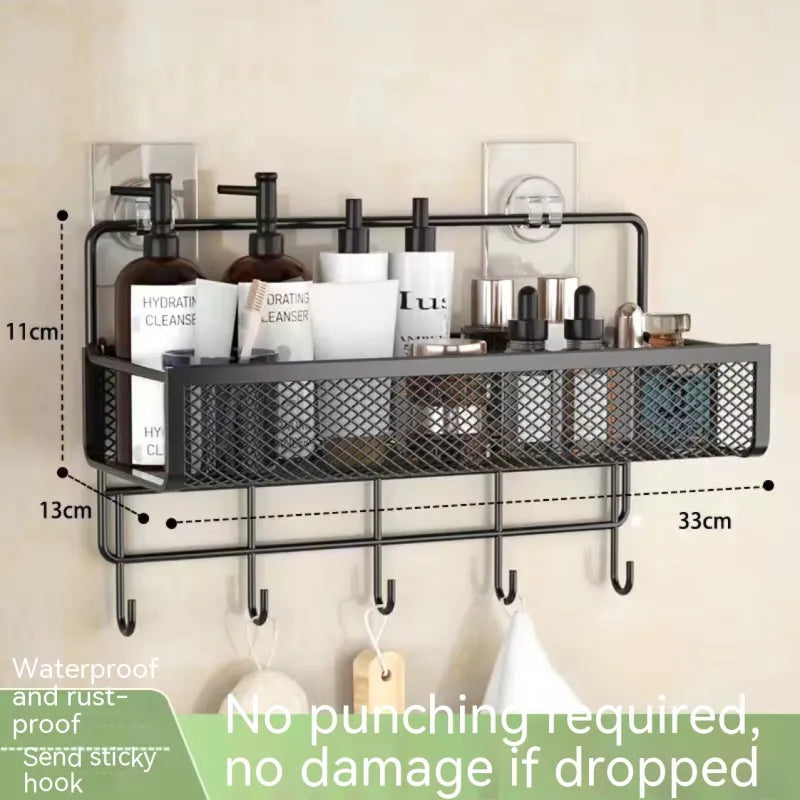 Toilet Storage Punch Free Rack HejK.com