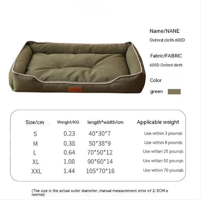 Bite-Resistant Waterproof Dog Mat WEM Support (www.WEM.support)