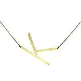 Monogram Collection Initial Necklace Prepck WEM Support (www.WEM.support)