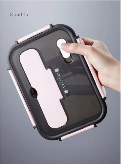 Microwaveable Plastic Bento Box WEM Support (www.WEM.support)