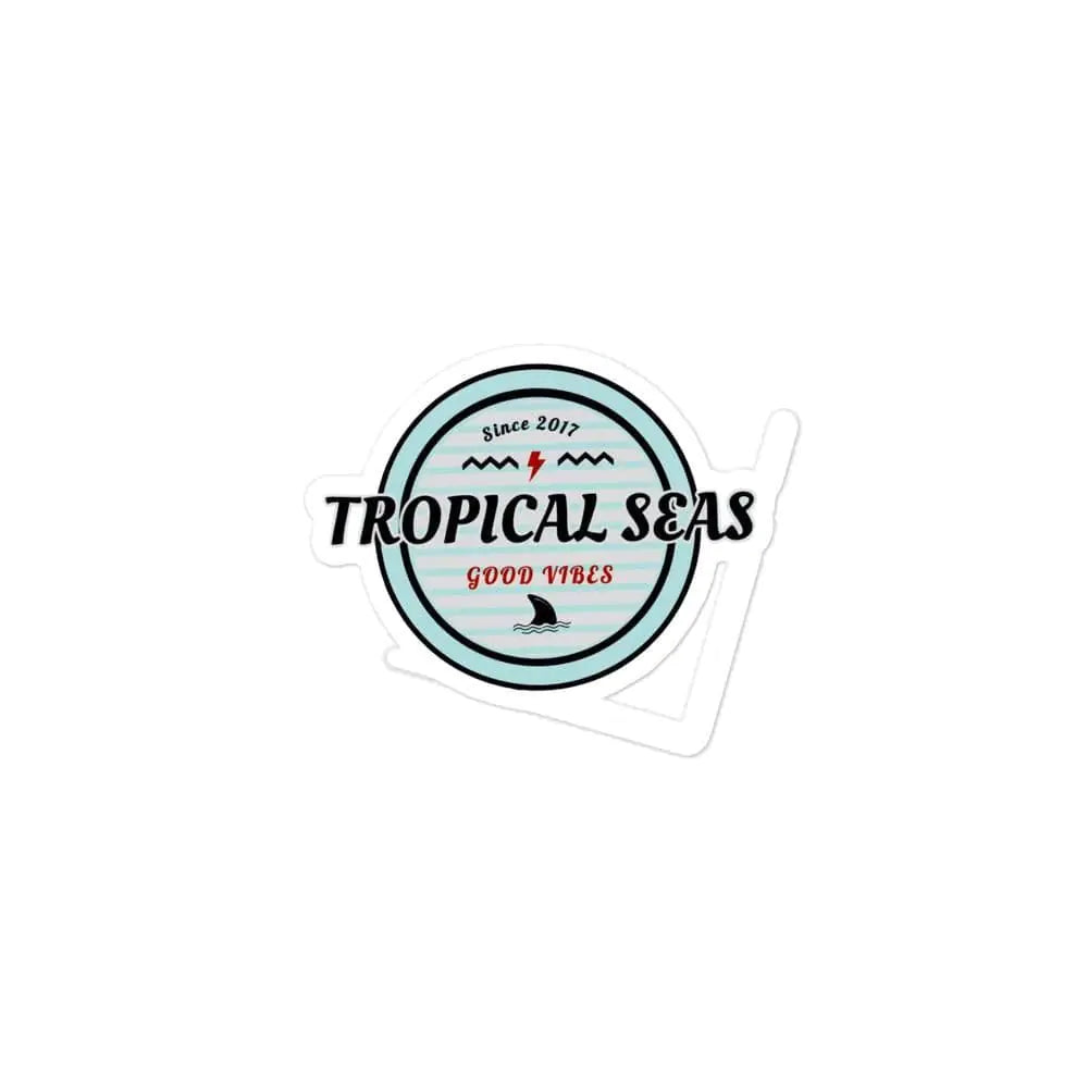 Retro Tropical Seas stickers WEM Support (www.WEM.support)