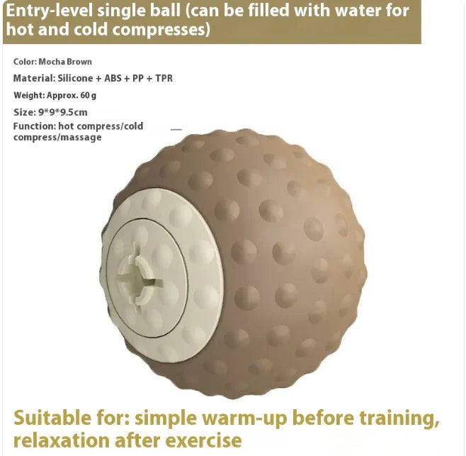TheraSphere Hot & Cold Massage Ball – Muscle Relief for Feet, Back, and Fitness Recovery WEM Support (www.WEM.support)