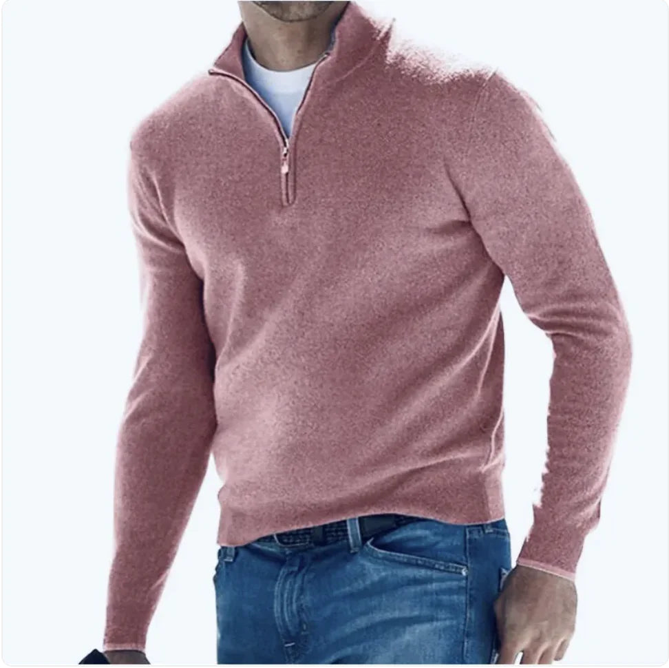 Men's Long-Sleeve Cashmere Undershirt