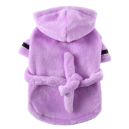 Pet Bath Towel Bathrobe