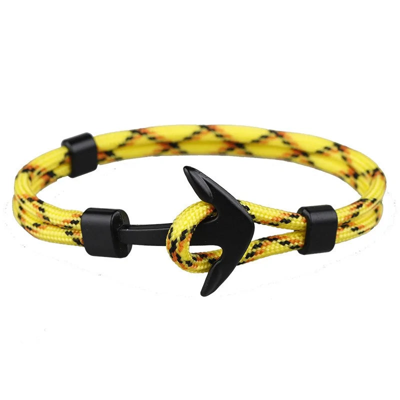 Paracord Whale Tail Hope Bracelet WEM Support (www.WEM.support)