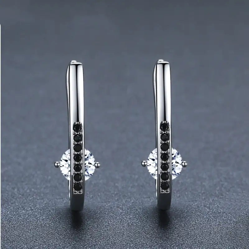 Simple All-matching Graceful Design U-shaped Earrings WEM Support (www.WEM.support)