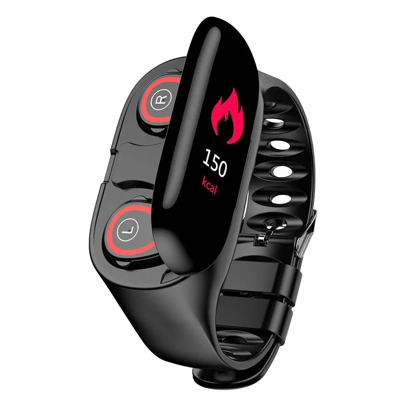 2-In-1 Smart Watch And Wireless Earbuds WEM Support (www.WEM.support)