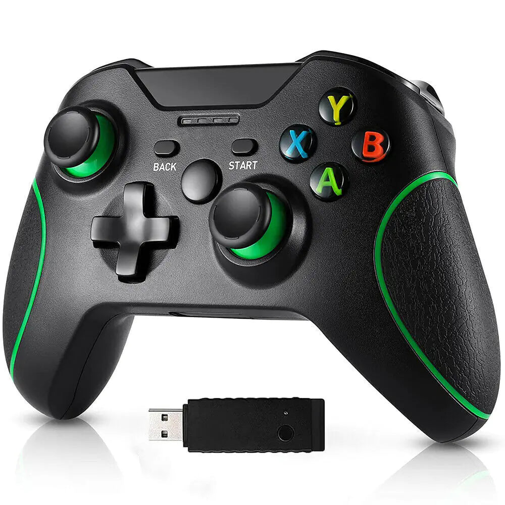 Wireless Controller For Microsoft Xbox One / S / X / E / Windows 7 8 10 PC 2.4G WEM Support (www.WEM.support)