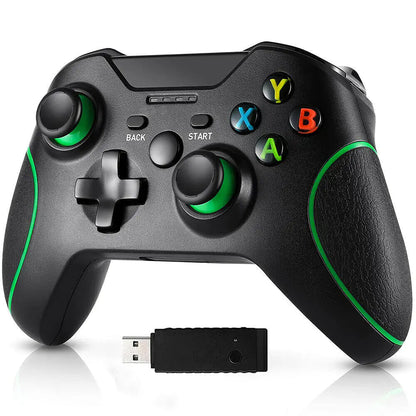 Wireless Controller For Microsoft Xbox One / S / X / E / Windows 7 8 10 PC 2.4G WEM Support (www.WEM.support)