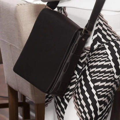 Andrew Leather Messenger Bag WEM Support (www.WEM.support)