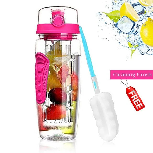 32 OZ Frucht-Infuser-Trinkflasche WEM Support (www.WEM.support)