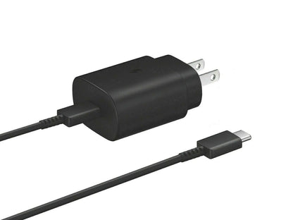 25W Type USB-C Super Fast Wall Charger +6FT Cable For Samsung Galaxy S20 S21 S22 WEM Support (www.WEM.support)