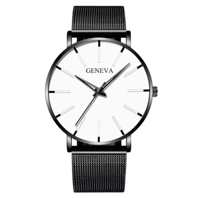 Minimalist Men's Fashion Ultra Thin Watch WEM Support (www.WEM.support)